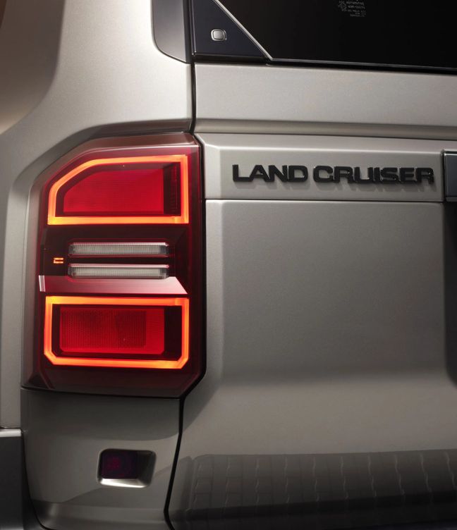Toyota Land Cruiser rear lights