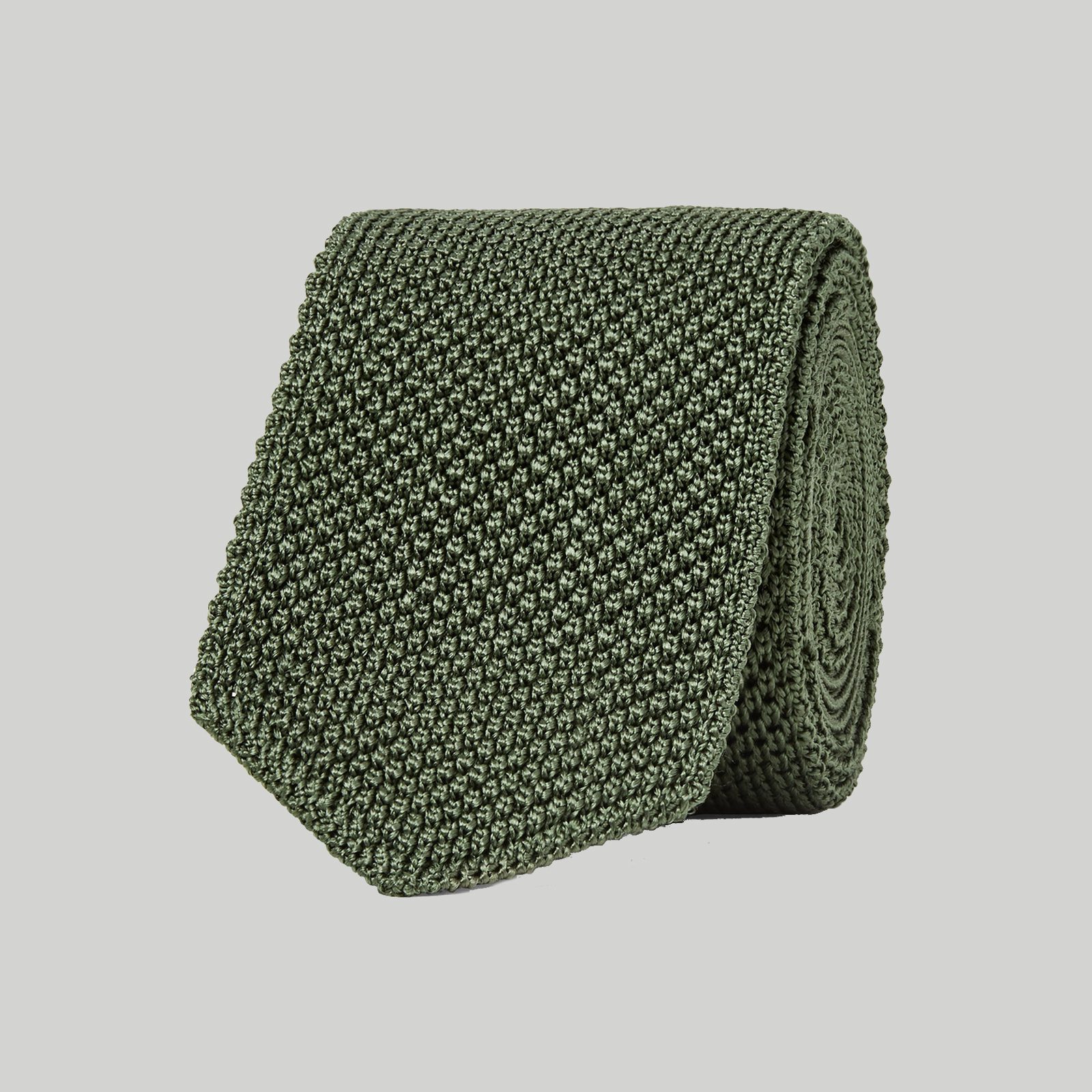 Ermenegildo Zegna Knitted Silk Tie