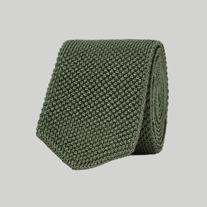 Ermenegildo Zegna Knitted Silk Tie