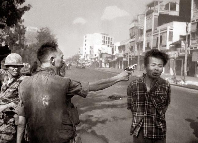 Saigon Execution Murder of a Vietcong by Saigon Police Chief, 1968