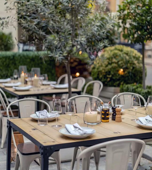 best restaurants outdoor seating london berkeley