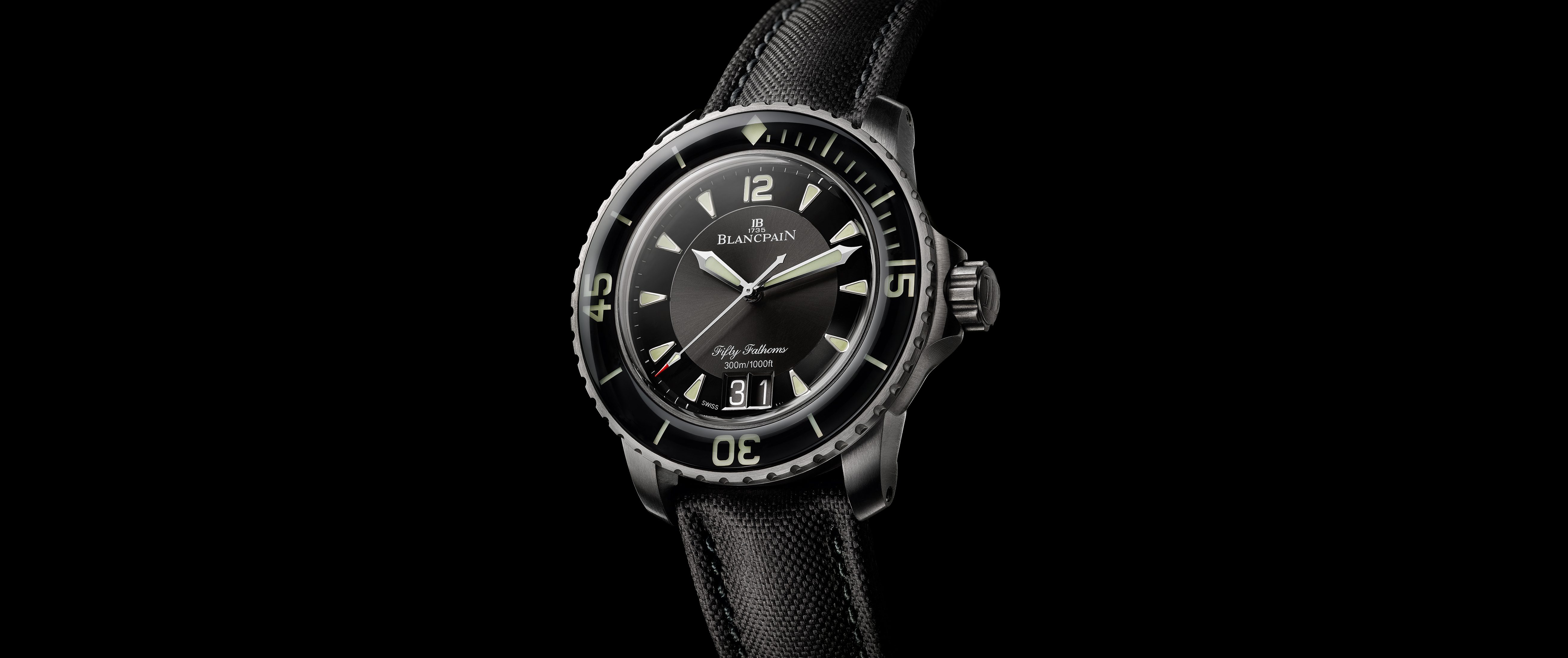 Blancpain fifty clearance fathoms grande date