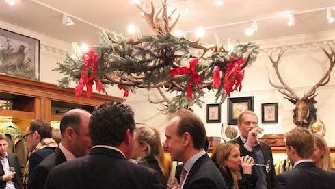 Christmas festivities start with a bang at Holland & Holland