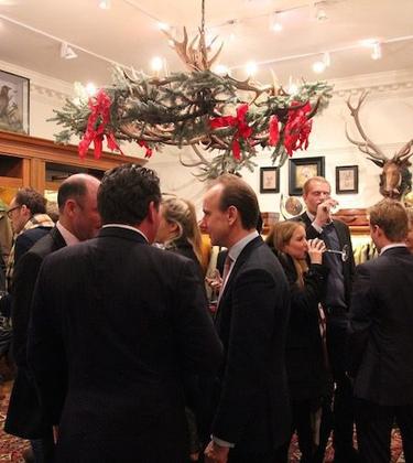Christmas festivities start with a bang at Holland & Holland