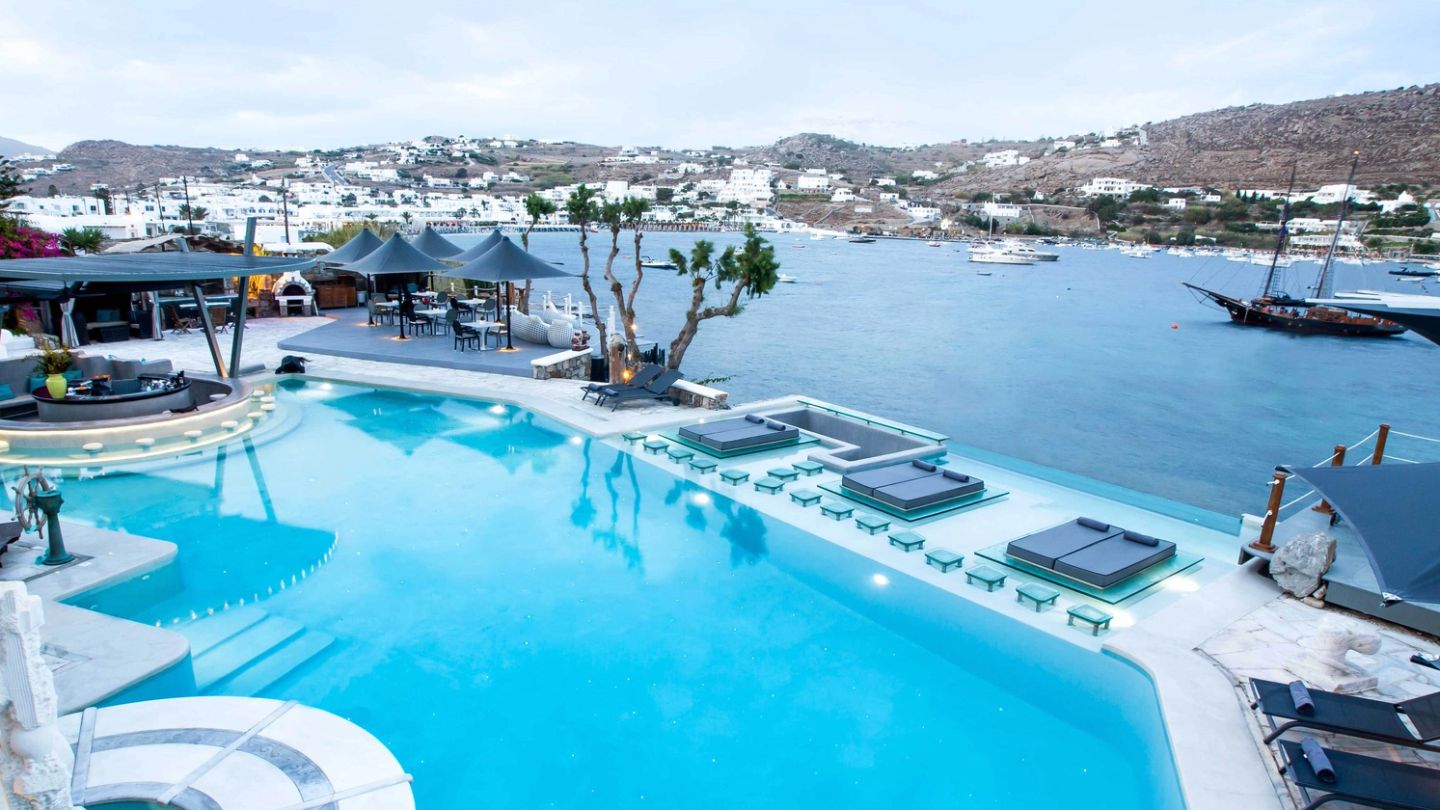 This boutique hotel in Greece comes with its own private yacht