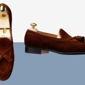 Cavendish loafer in Polo Brown Suede