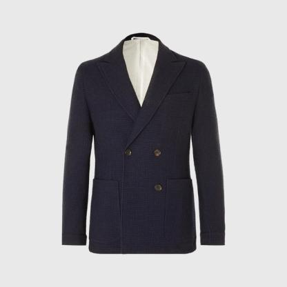 Oliver Spencer Unstructured Basketweave Blazer