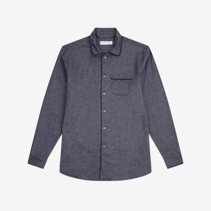 Desmond & Dempsey Brushed Cotton Pyjama Shirt
