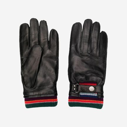 Paul Smith Stripe Driving Gloves