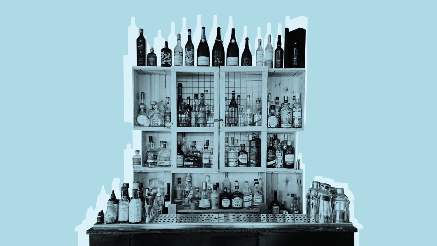 A top bartender shares his home bar set-up — and offers advice for yours