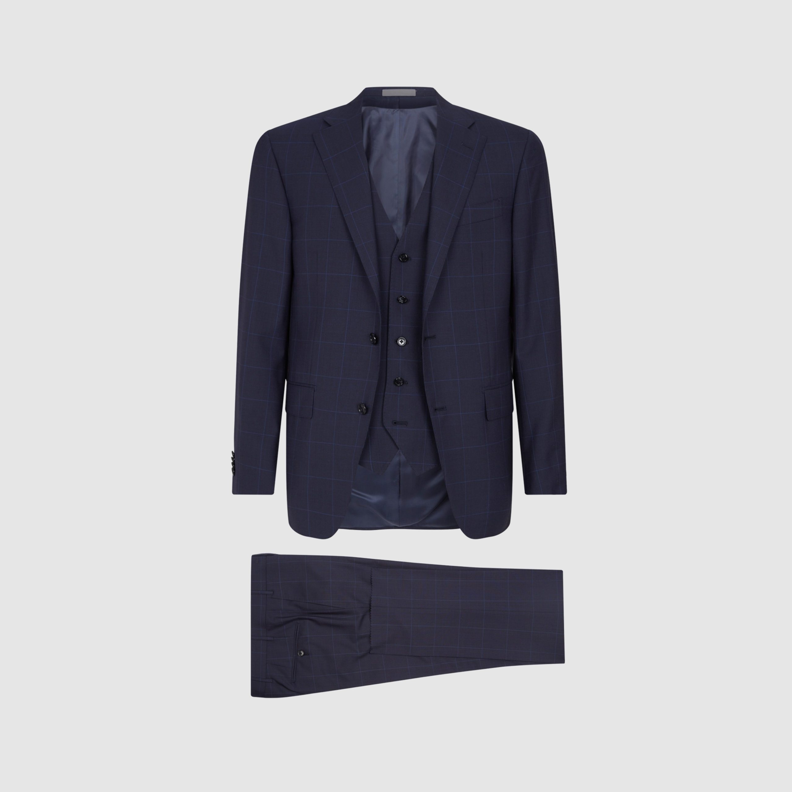 Corneliani Wool Three-Piece Suit