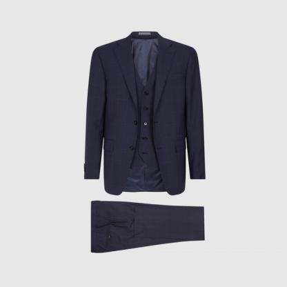 Corneliani Wool Three-Piece Suit