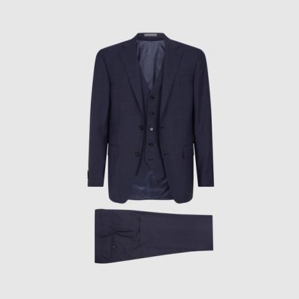 Corneliani Wool Three-Piece Suit