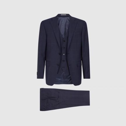 Corneliani Wool Three-Piece Suit