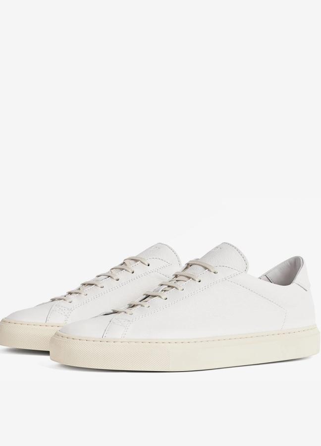 CQP Classic White Leather