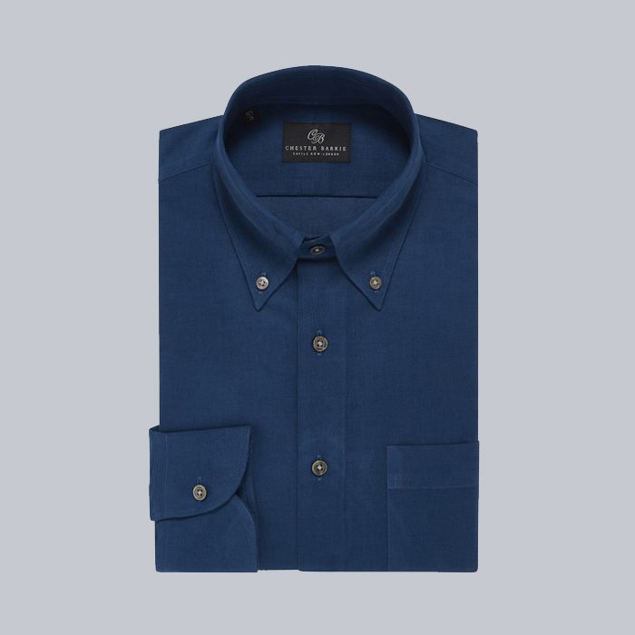 Baby Cord Shirt in Teal