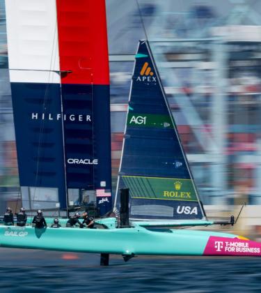 Tommy Hilfiger Eyewear takes to the high seas with the United States SailGP team