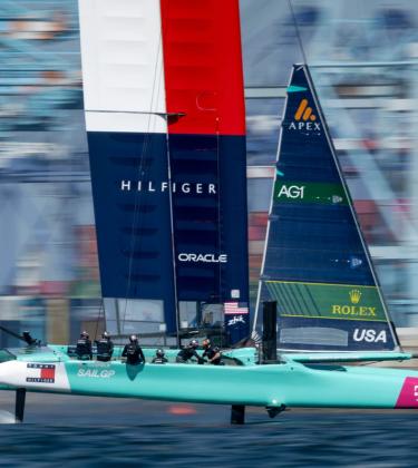 Tommy Hilfiger Eyewear takes to the high seas with the United States SailGP team