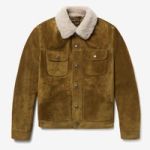 Tom Ford Shearling-Trimmed Suede Jacket