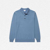 Cashmere Knitted Polo Shirt