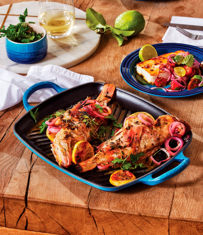 Le Creuset grill