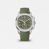 Patek Philippe White Gold Aquanaut Chronograph