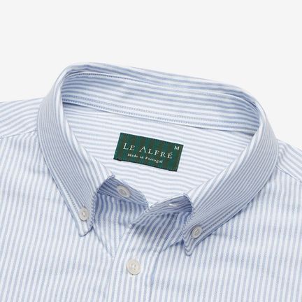 Le Alfré Le Stripe Oxford Shirt