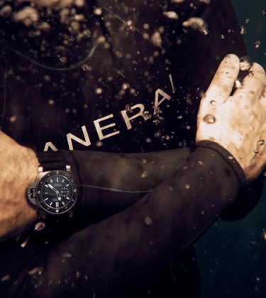 Freediver Guillaume Néry takes Panerai’s Luminor Submersible range to new depths
