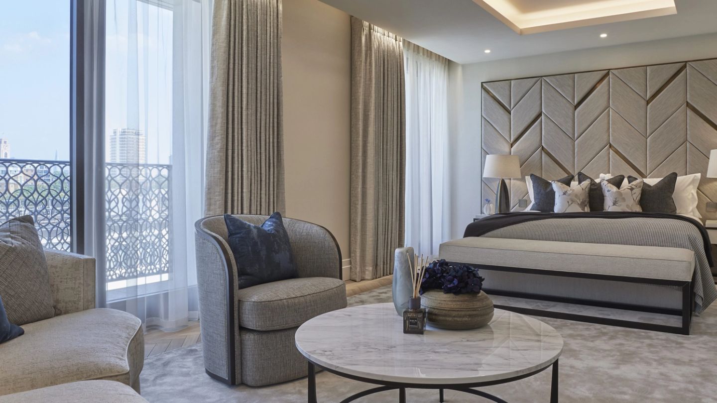 Step inside the new military-inspired Chelsea Barracks residences
