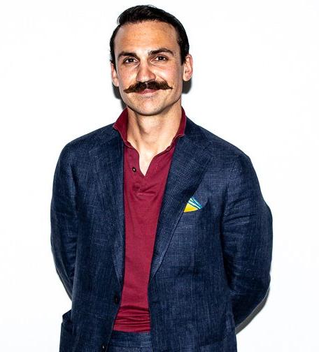 Henry Lloyd-Hughes doesn’t like his moustache