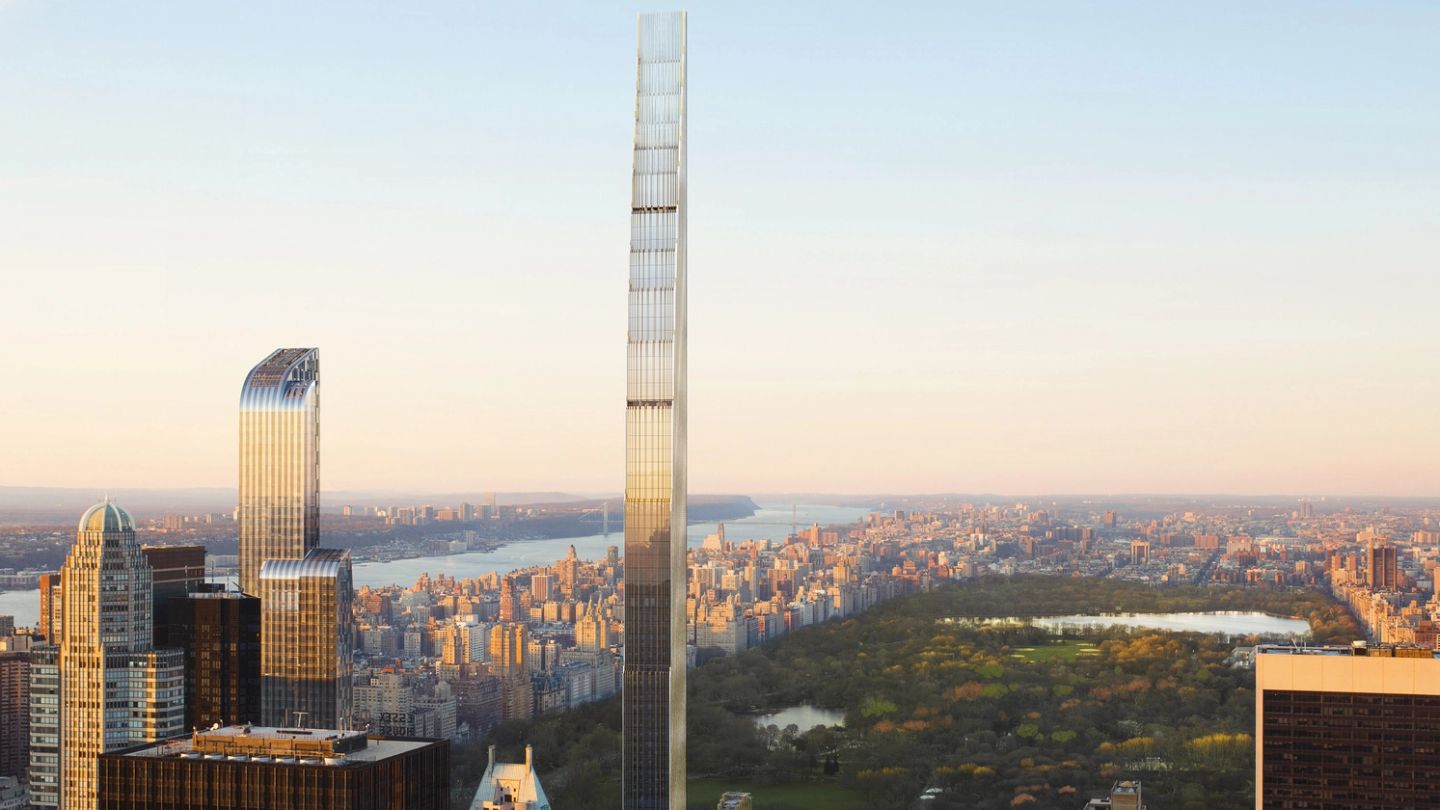 The world’s most slender skyscraper just opened on Billionaires’ Row