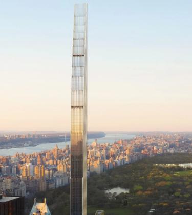 The world’s most slender skyscraper just opened on Billionaires’ Row