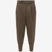 Purdey lightweight tweed breeks in acorn