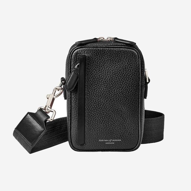 Aspinal of London Reporter North South Messenger Bag