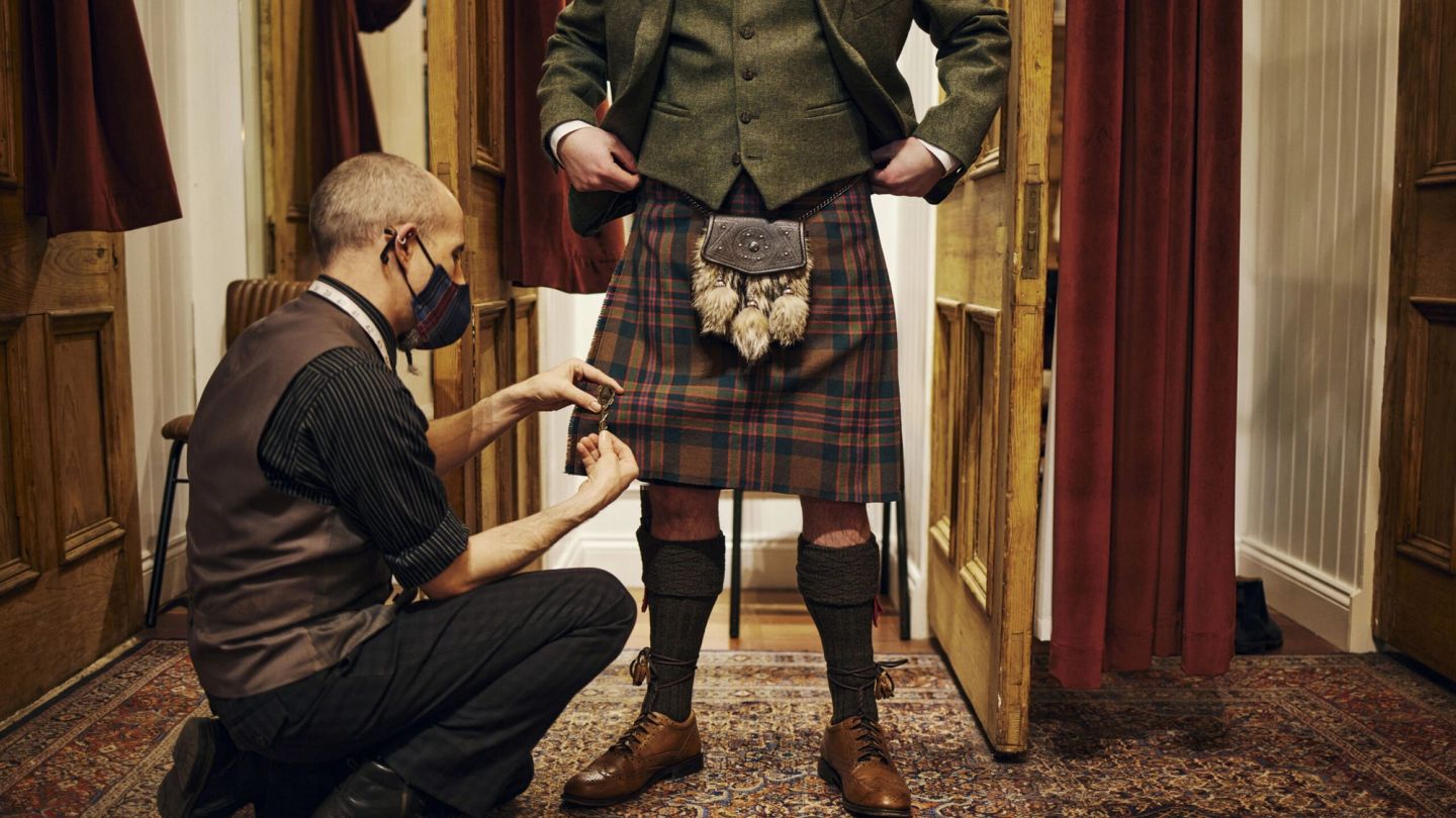Scotland’s Savile Row: Inside the kilt-tailoring townhouses of Edinburgh