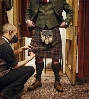 Scotland’s Savile Row: Inside the kilt-tailoring townhouses of Edinburgh