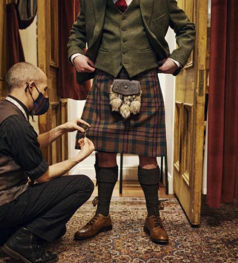 Scotland’s Savile Row: Inside the kilt-tailoring townhouses of Edinburgh
