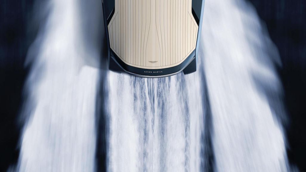 Could James Bond’s next Aston Martin be a boat?