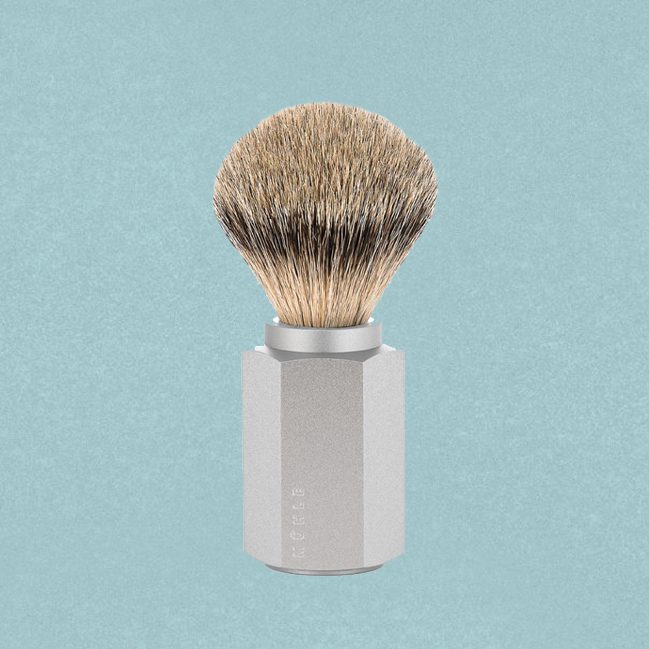 Mühle Hexagon Silver Shaving Brush