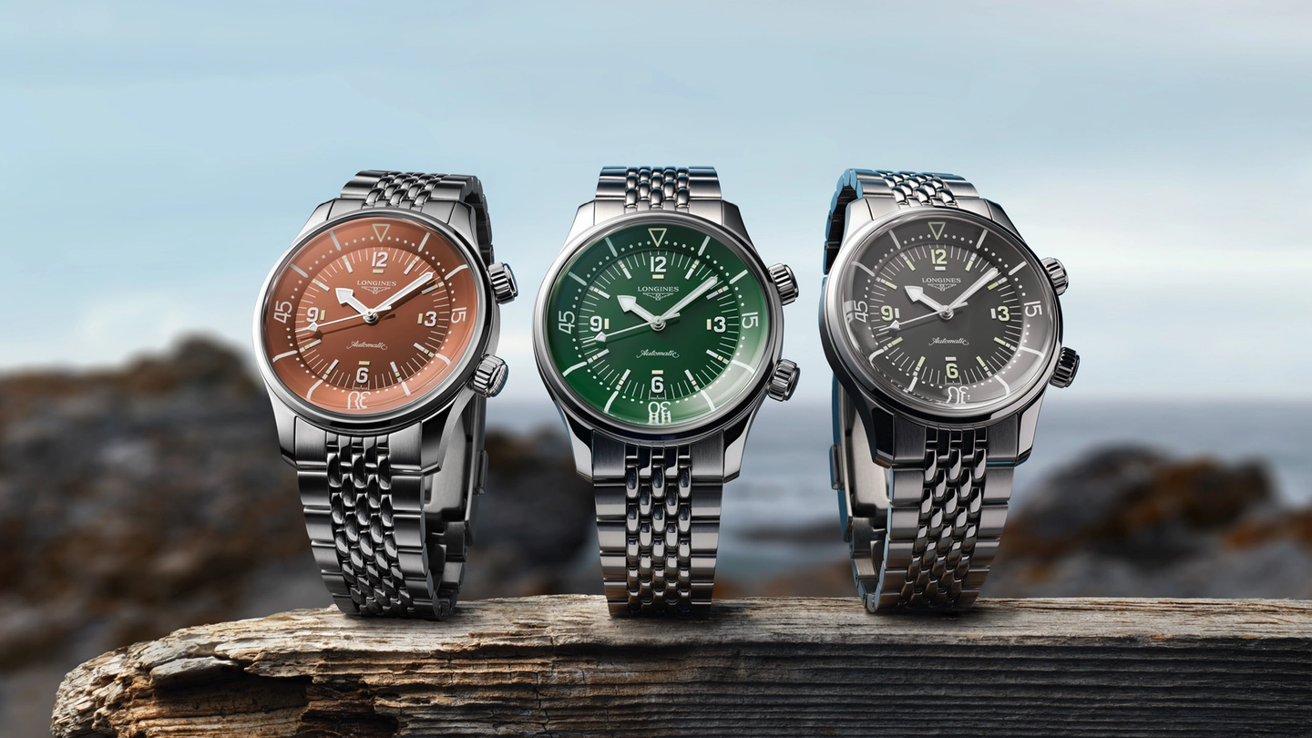 Longines' triple drop of Legend Divers celebrates 65 years of expertise