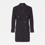 New & Lingwood Double Breasted Wool Coat