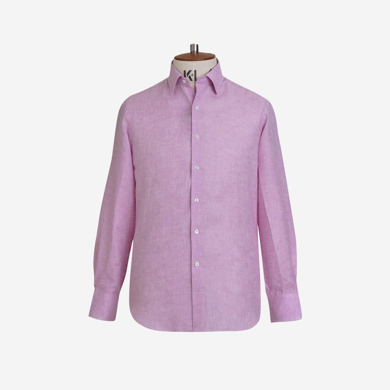 Emma Willis Shell Pink Linen Shirt