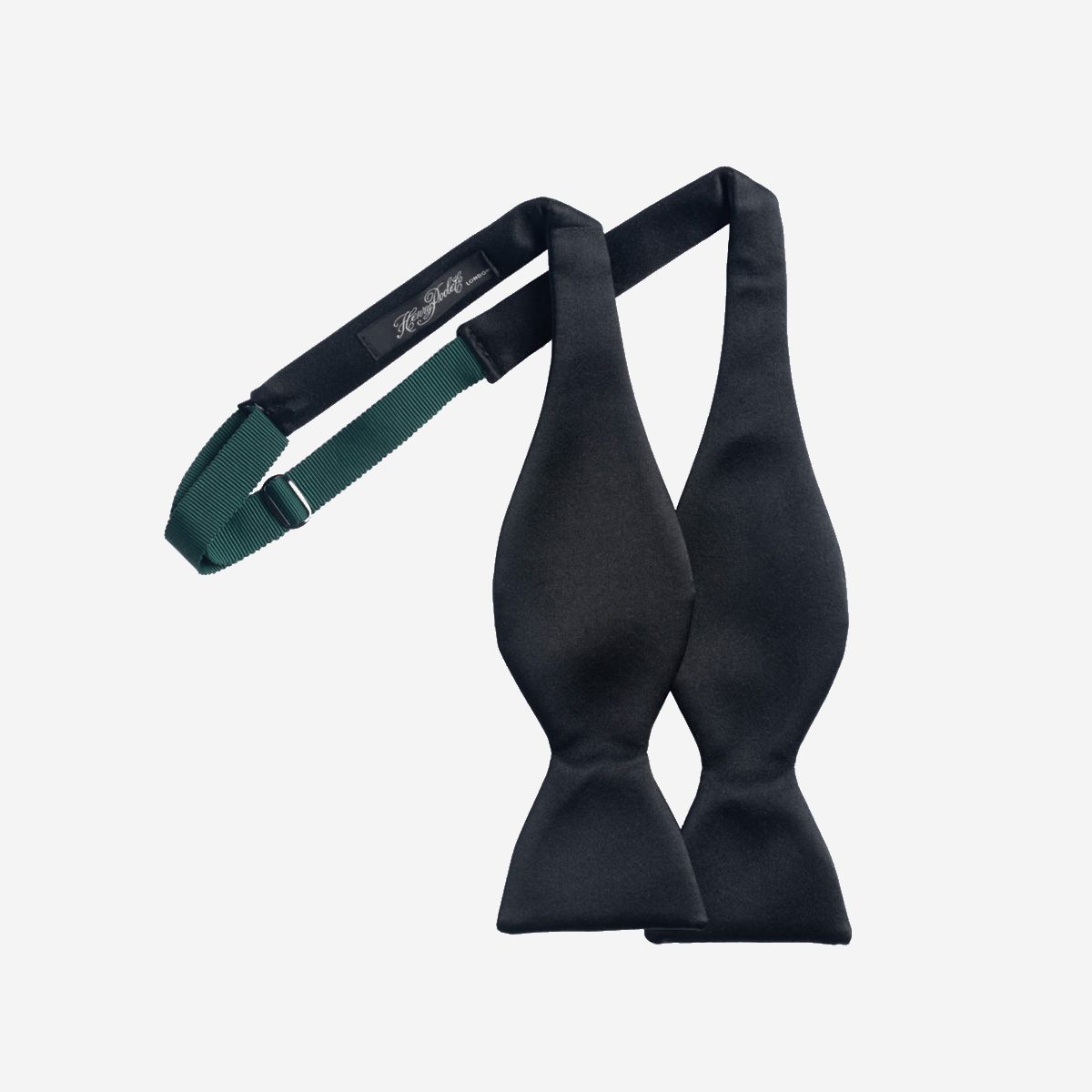 Henry Poole Satin Silk Bow Tie