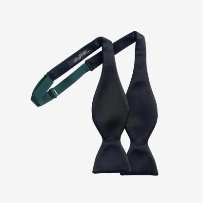 Henry Poole Satin Silk Bow Tie