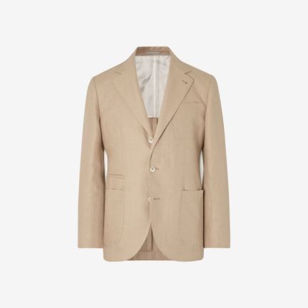 Brunello Cucinelli Linen Suit Jacket