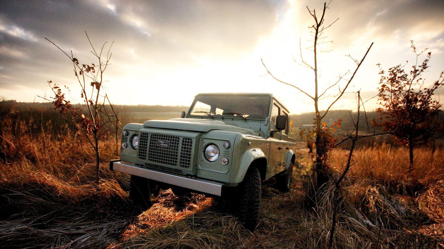 Long live the Land Rover Defender! The British icon rides again…