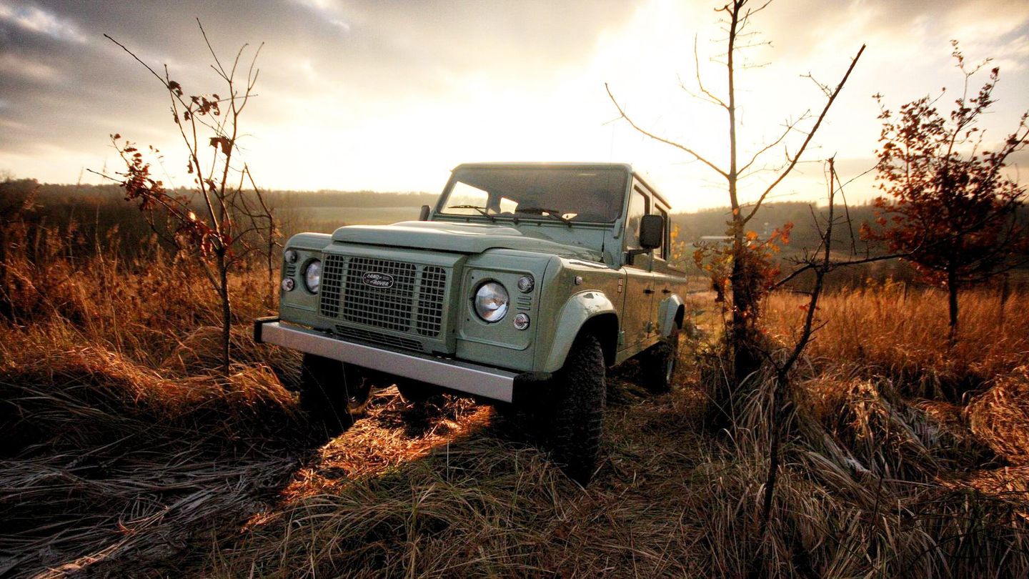 Long live the Land Rover Defender! The British icon rides again…
