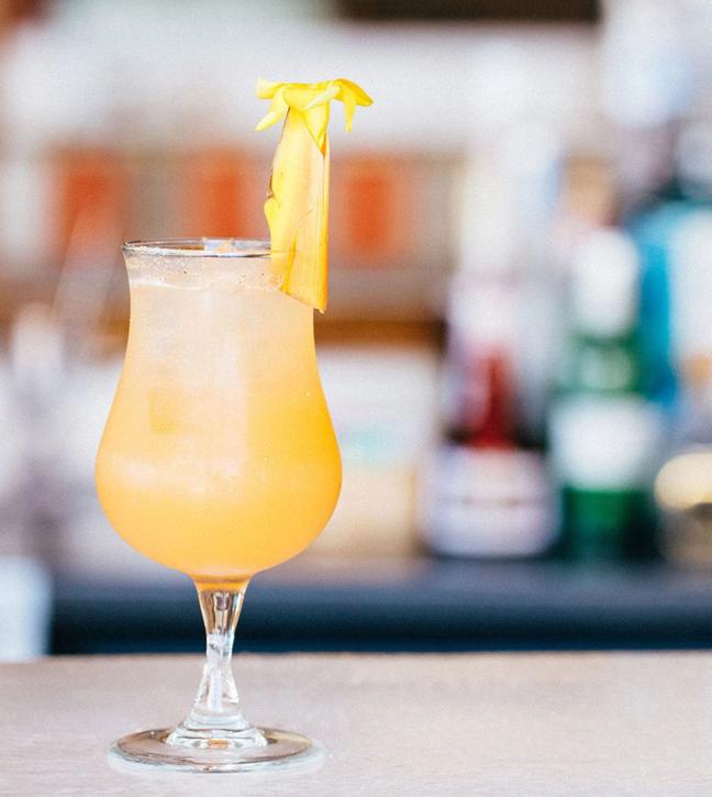 basils bar rum punch