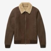 NN07 Rowan Shearling Bomber Jacket