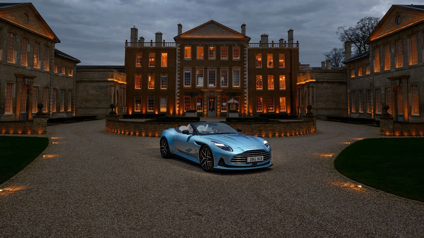 The Aston Martin DB12 Volante is drop-top gorgeous